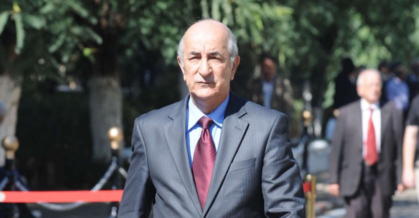 الرئيس الجزائري عبد المجيد تبون