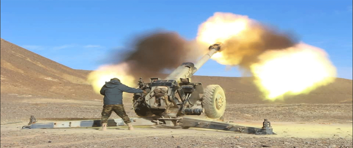 الجيش الصحراوي يستهدف قوات الاحتلال المغربي بقطاعي حوزة و آوسرد