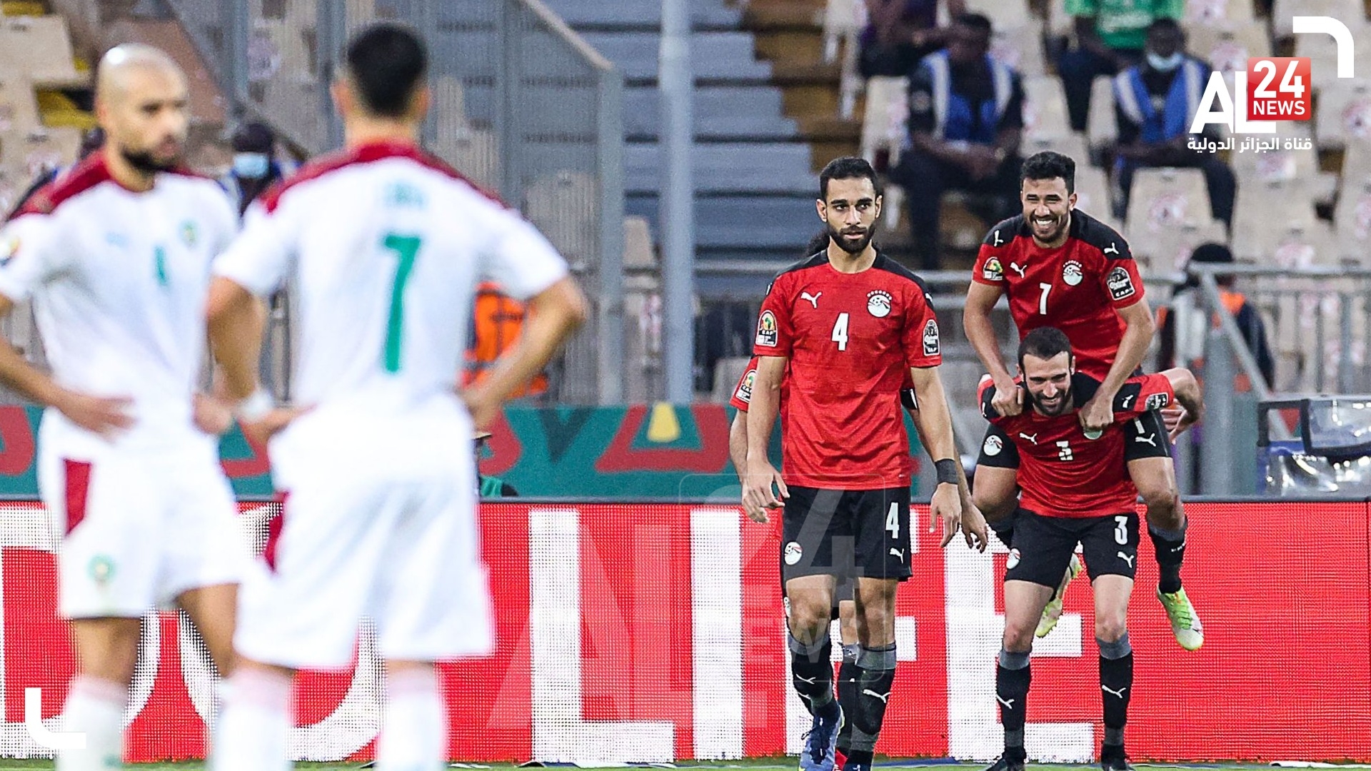 مصر قلبت الطاولة على المغرب وتتأهل إلى نصف نهائي كأس إفريقيا
