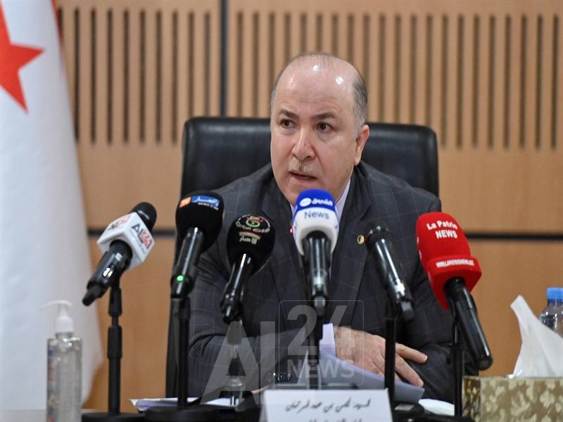 le Premier ministre et ministre des finances, Aïmene Benabderrahmane