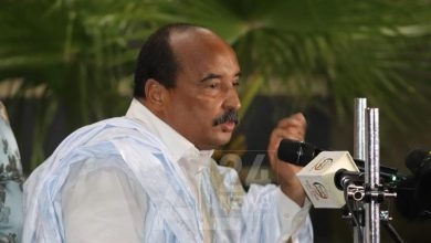 الرئيس الموريتاني السابق محمد ولد عبد العزيز - صورة من أرشيف