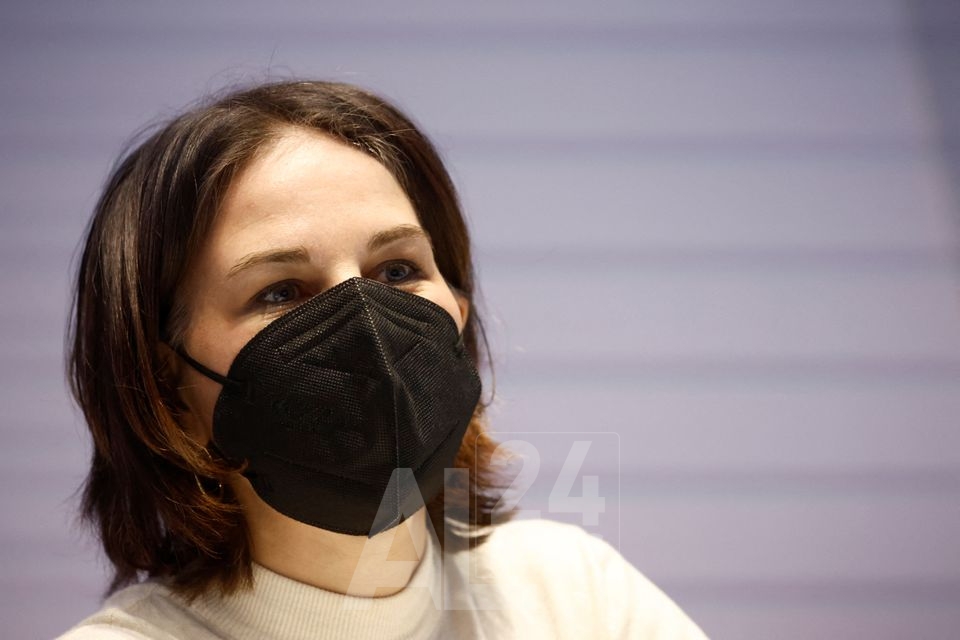 La cheffe de la diplomatie allemande Annalena Baerbock