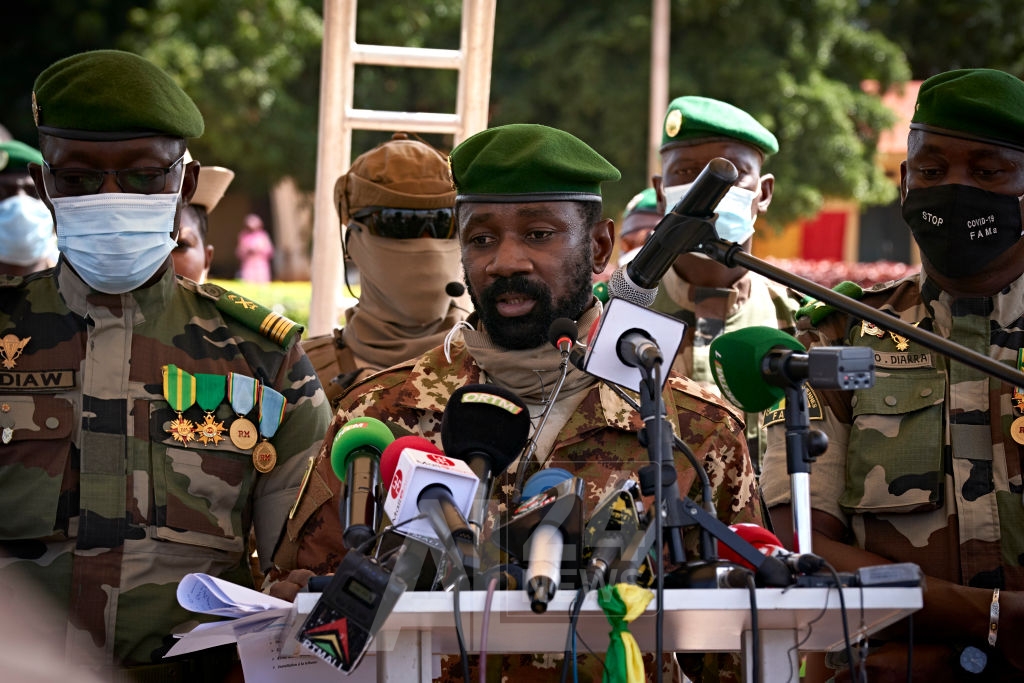 Le Président de la Transition au Mali, Assimi Goïta