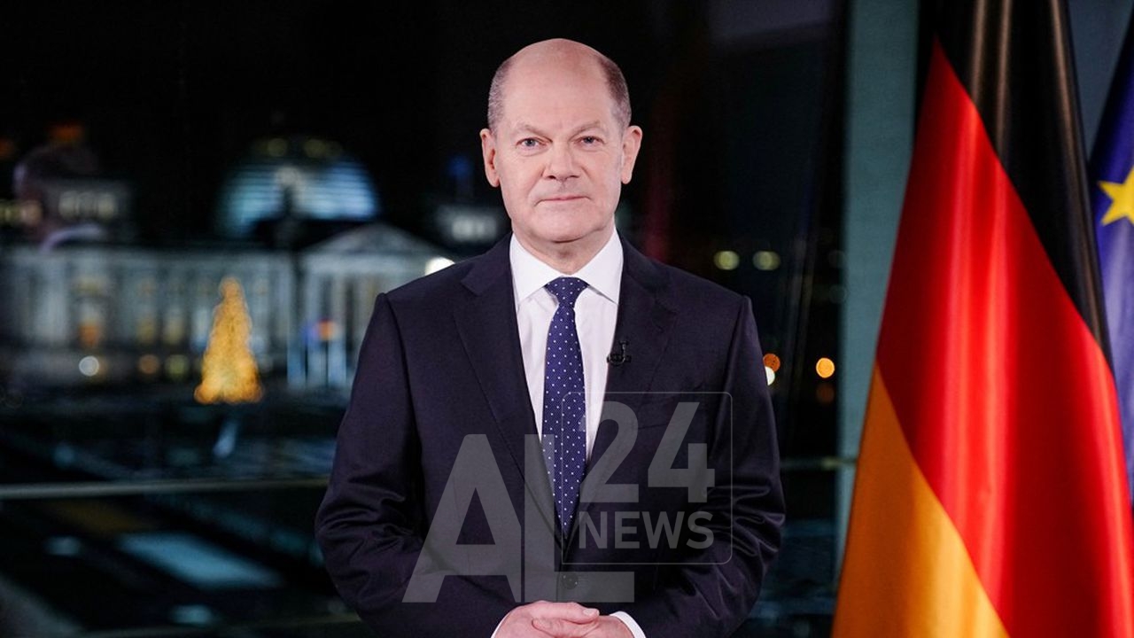 Le chancelier allemand Olaf Scholz