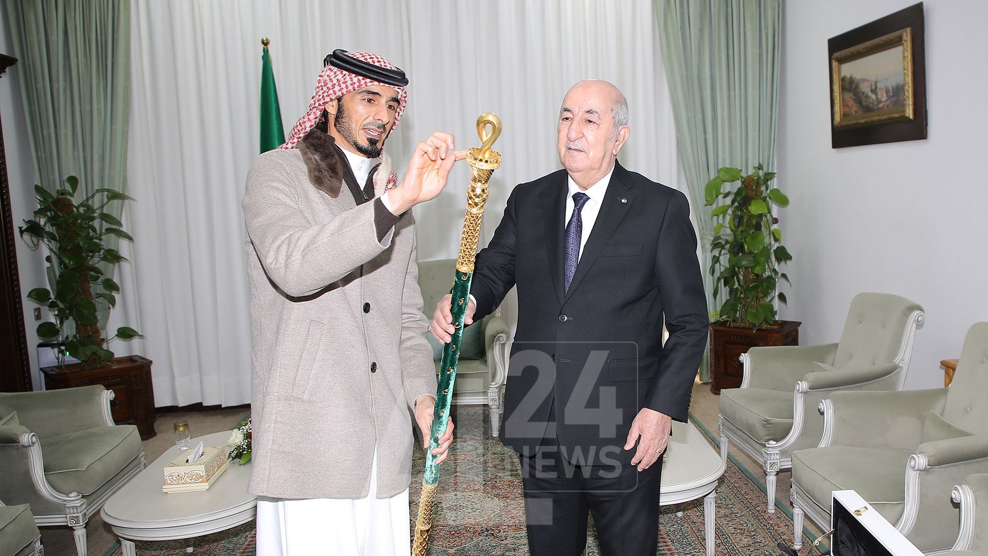 The President of the Republic, Abdelmadjid Tebboune
