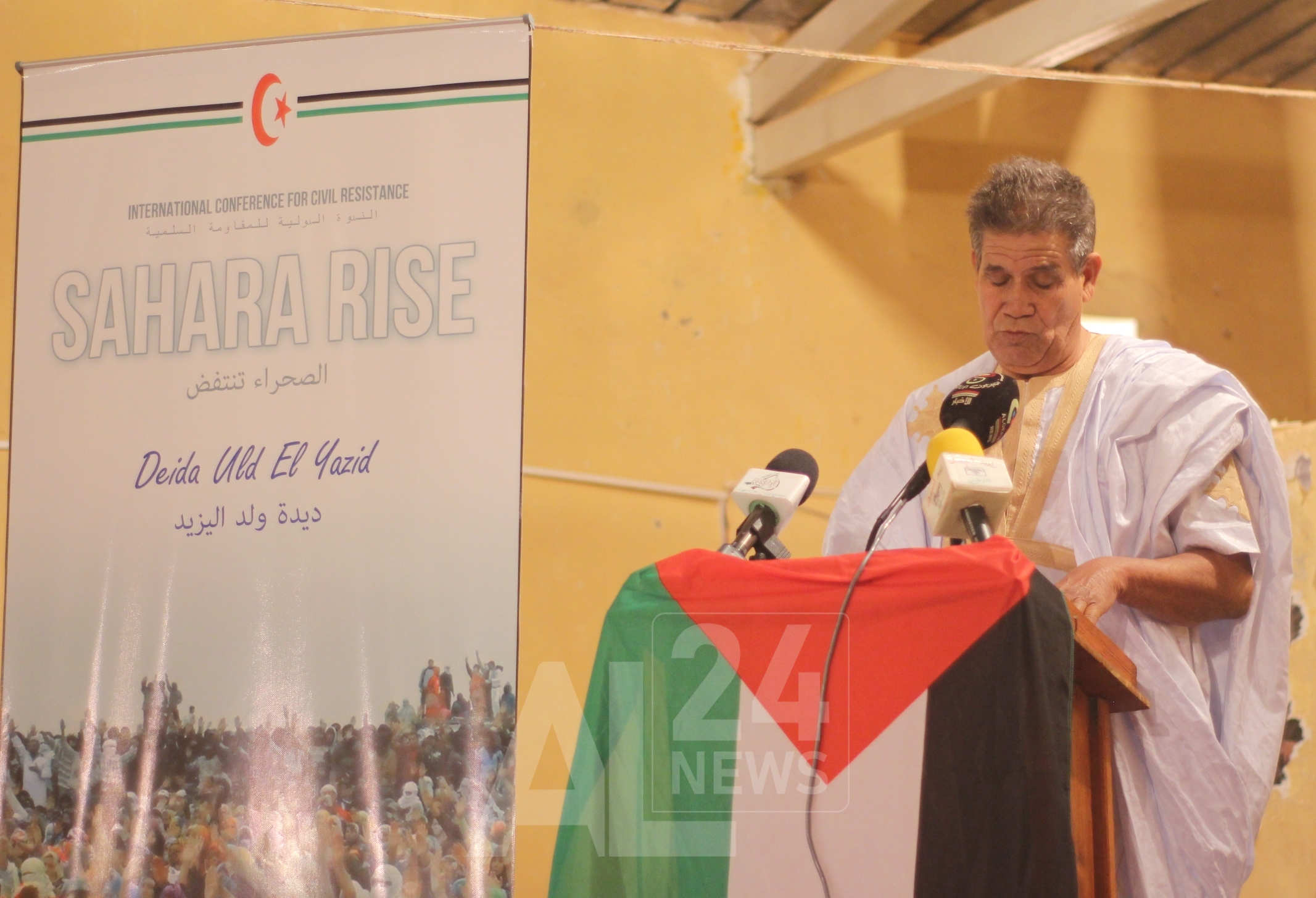 El-Bachir Mustapha Essayed, membre du Secrétariat national du Front Polisario, ministre conseiller auprès de la présidence de la République arabe sahraouie et démocratique (RASD)