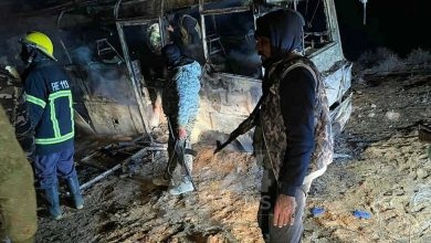 الهجمات على حافلات نقل قوات جيش النظام السوري متكررة