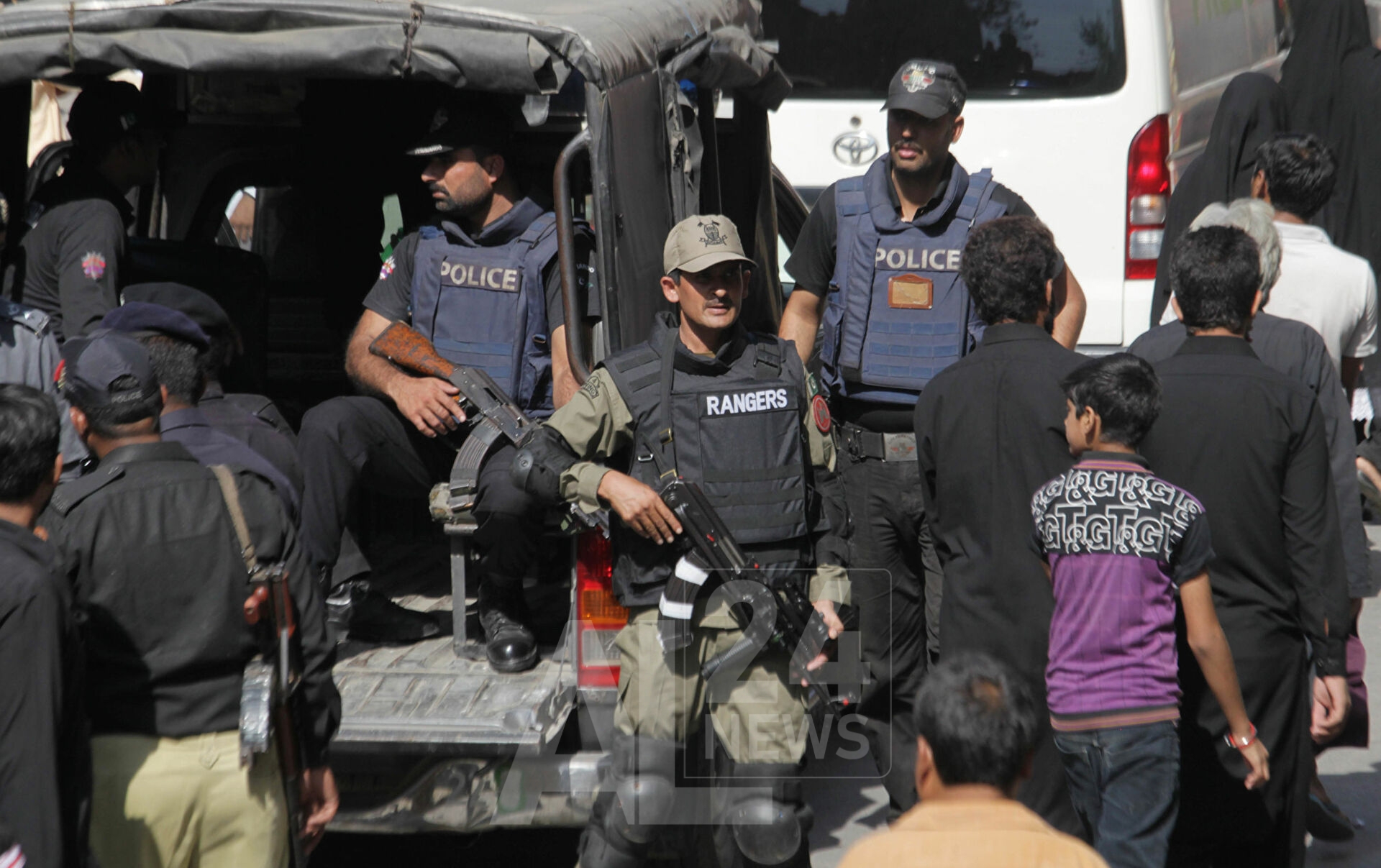 عناصر من الشرطة الباكستانية