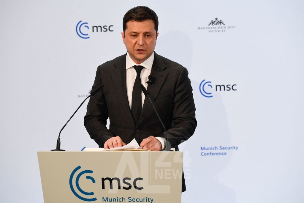 الرئيس الأوكراني فولوديمير زيلينسكي