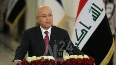 الرئيس العراقي برهم صالح (أرشيف).