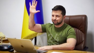 Le président ukrainien, Volodymyr Zelensky