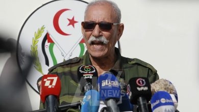 الرئيس الصحراوي ابراهيم غالي