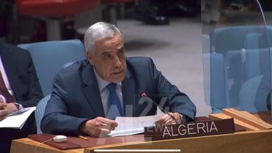 Le Représentant Permanent de l'Algérie auprès des Nations Unies à New York, l'Ambassadeur Nadir LARBAOUI