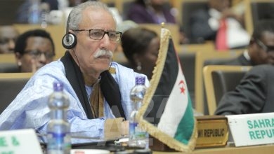 الرئيس الصحراوي إبراهيم غالي