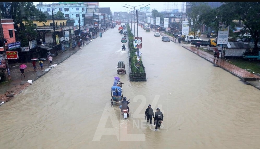 بنغلاديش: مصرع 25 شخصا بسبب الأمطار الموسمية الغزيرة.