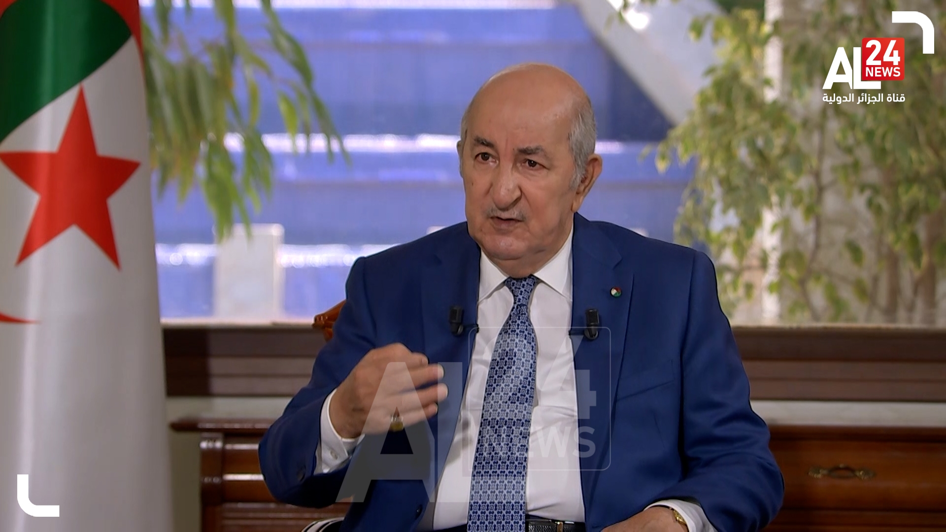 الرئيس الجزائري عبد المجيد تبون