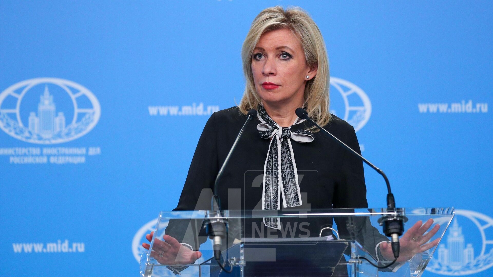 المتحدثة باسم الخارجية الروسية ماريا زاخاروفا