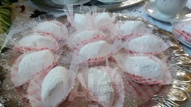 حلوى مقروط اللوز