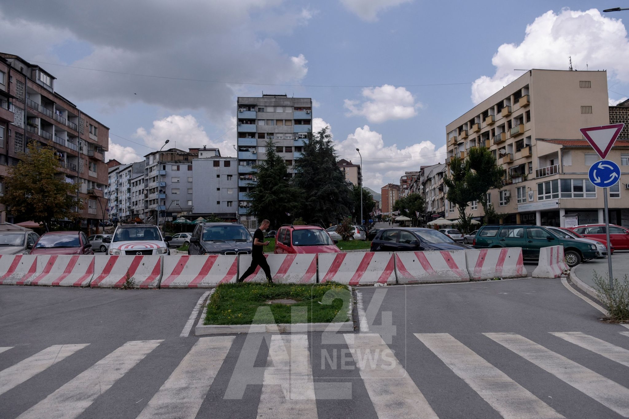 الحدود بين كوسوفو وصربيا