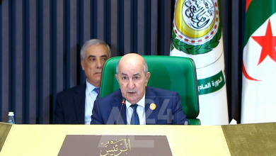 الرئيس الجزائري عبد المجيد تبون