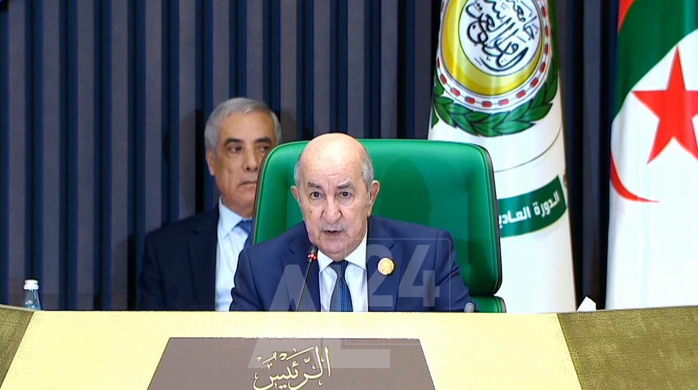 الرئيس الجزائري عبد المجيد تبون