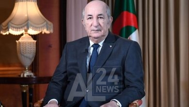 الرئيس الجزائري عبد المجيد تبون