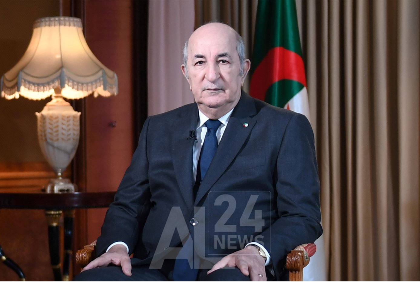 الرئيس الجزائري عبد المجيد تبون