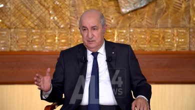 الرئيس الجزائري عبد المجيد تبون