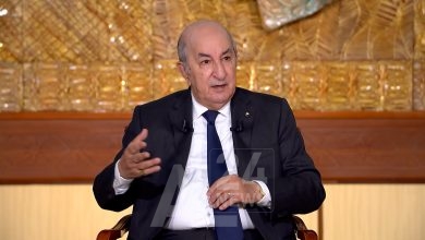 الرئيس الجزائري عبد المجيد تبون