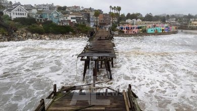 فقًا للتوقعات، قد تجد شبه جزيرة مونتيري نفسها معزولة عن العالم بسبب ارتفاع الأمواج