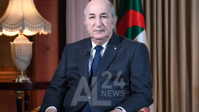 الرئيس الجزائري عبد المجيد تبون