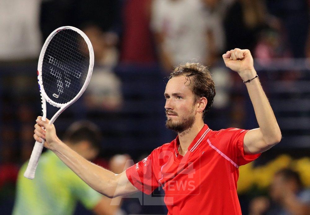 لاعب التنس الروسي دانييل ميدفيديف