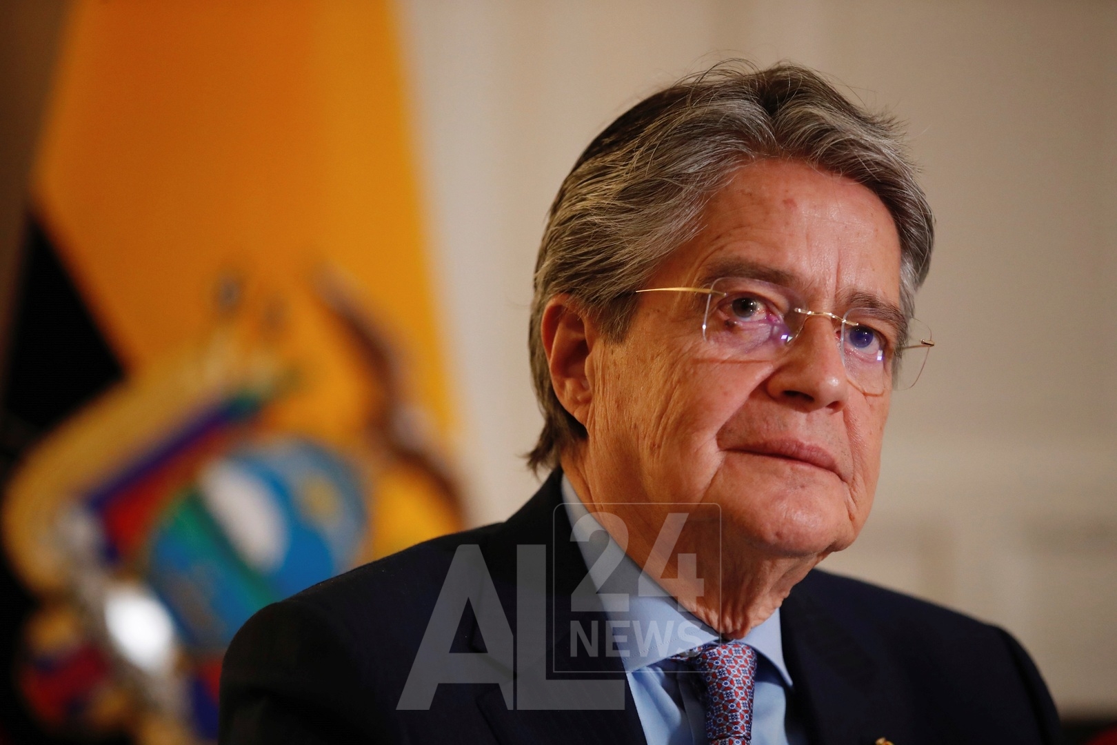 الرئيس الاكوادوري غييرمو لاسو