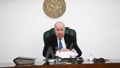 الرئيس الجزائري عبد المجيد تبون