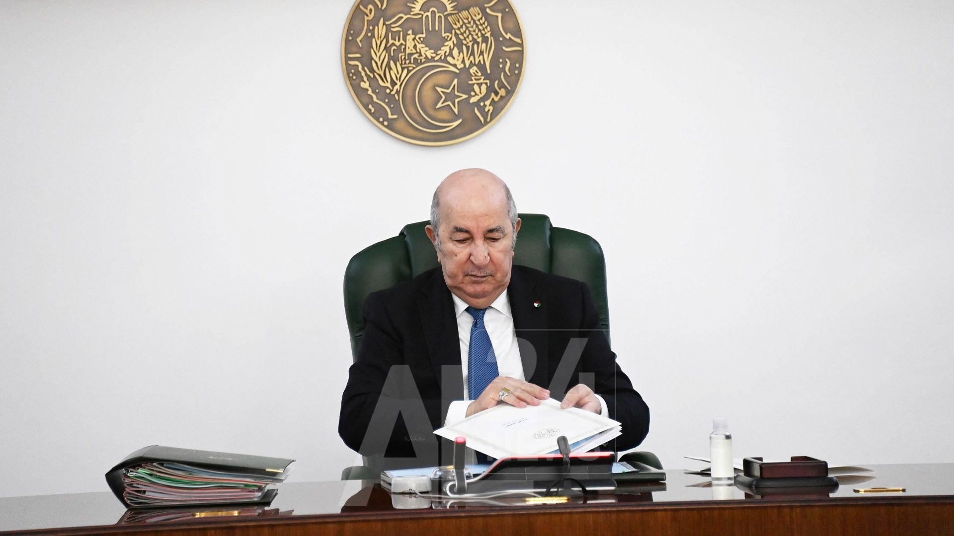 الرئيس الجزائري عبد المجيد تبون