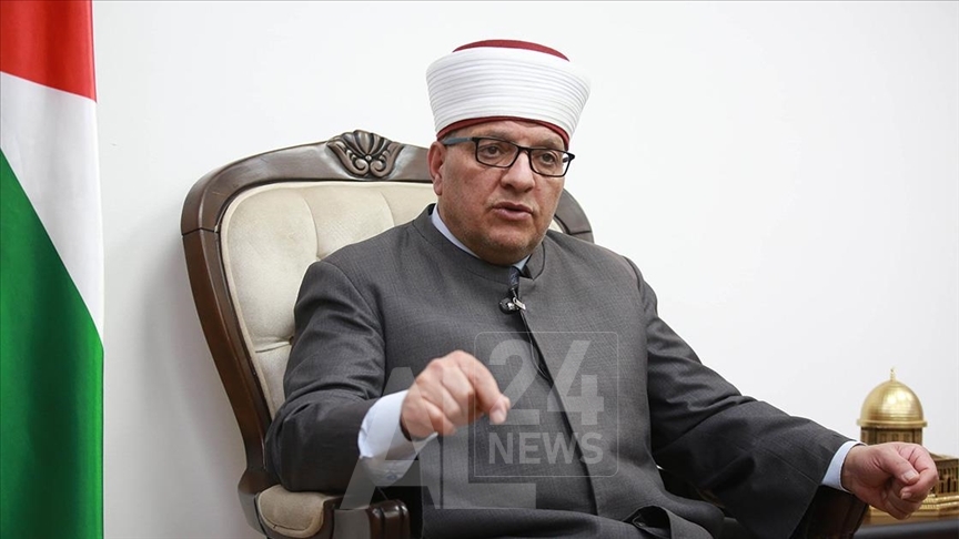 وزير الأوقاف والشؤون الدينية الفلسطينية، الشيخ حاتم البكري