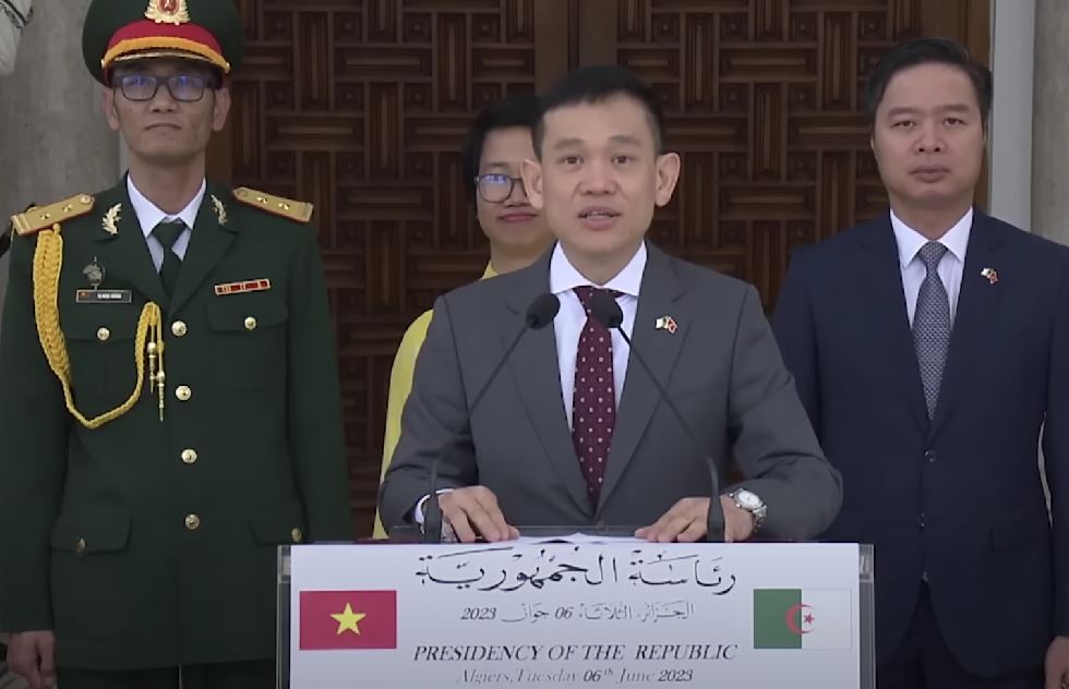 السفير الجديد لجمهورية فيتنام الاشتراكية بالجزائر، تران كوك كانه