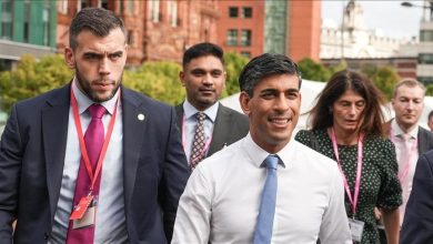 Le Premier ministre britannique Rishi Sunak