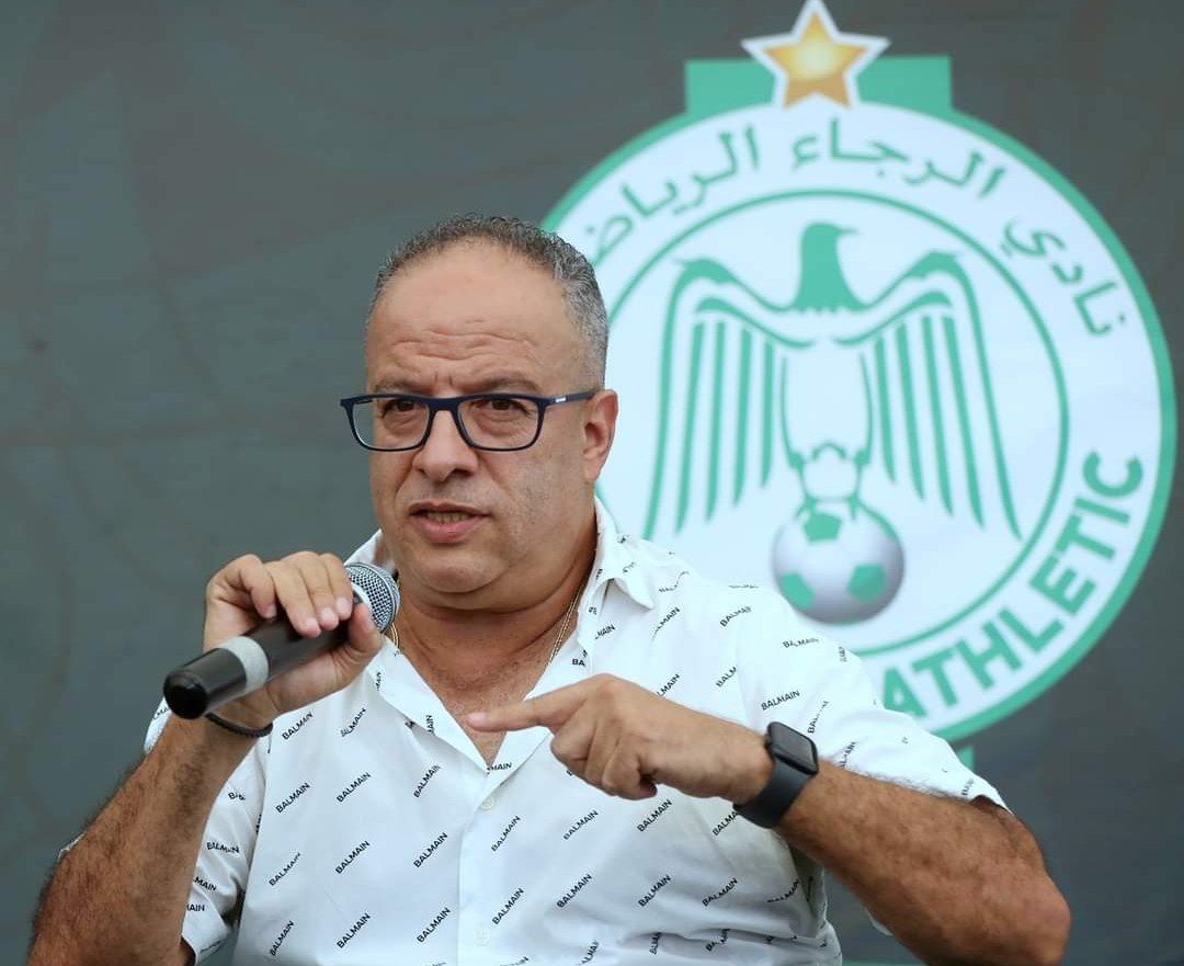 الرئيس السابق لنادي الرجاء البيضاوي لكرة القدم، عزيز البدراوي