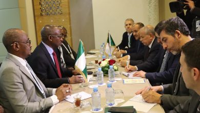 على هامش الاجتماع الوزاري الاستثنائي لمنتدى الدول المصدرة للغاز