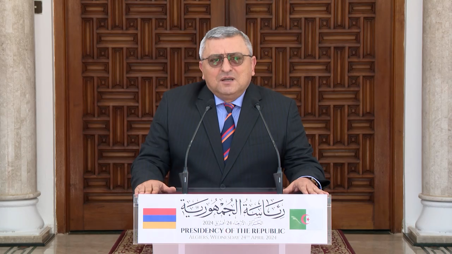 السفير الجديد لجمهورية أرمينيا بالجزائر، هراشيا بولاديان