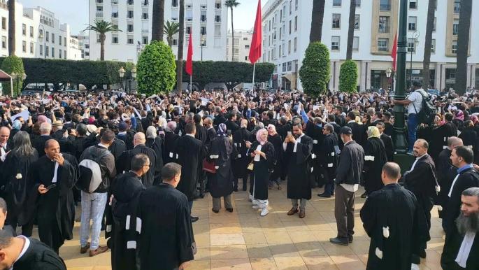 إضراب عام للمحامين بالمغرب