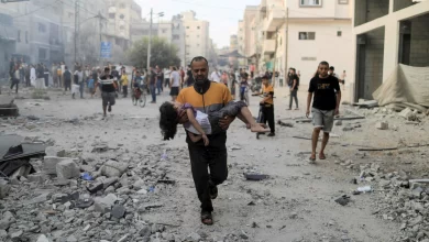 مجزرة صهيونية في دير البلح