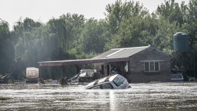 جنوب أفريقيا عواصف