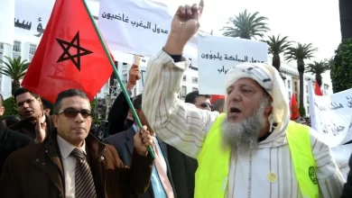 احتجاجات قطاع العدالة في المغرب