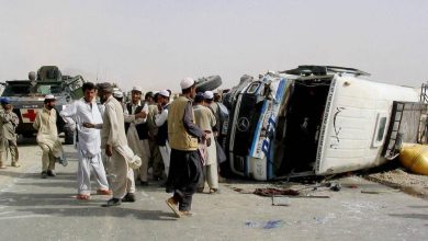 17 قتيلا في انقلاب حافلة في أفغانستان