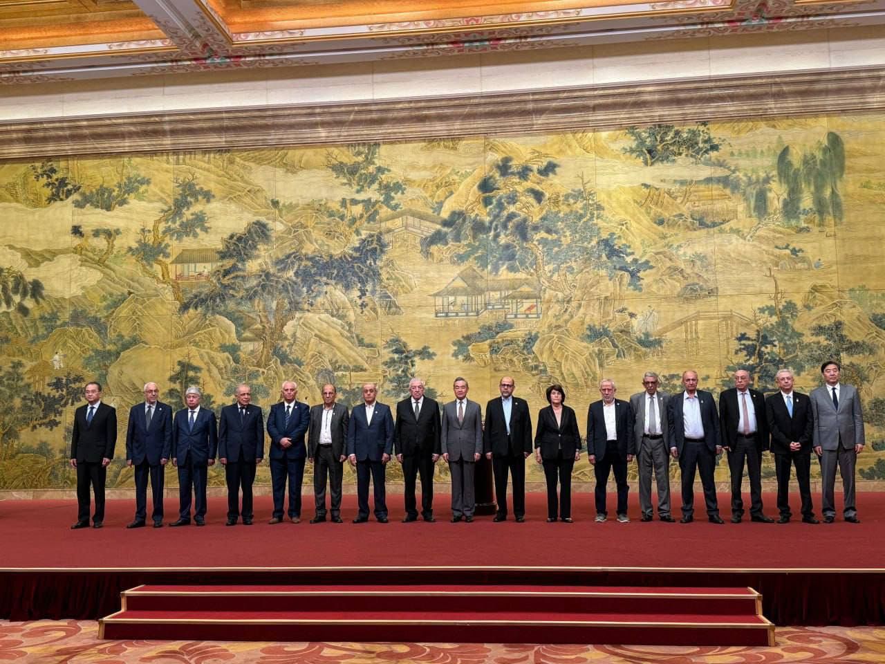 اجتماع الفصائل الفلسطينية في بكين