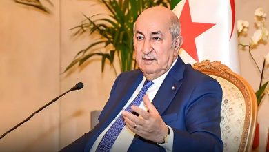 الرئيس الجزائري عبد المجيد تبون
