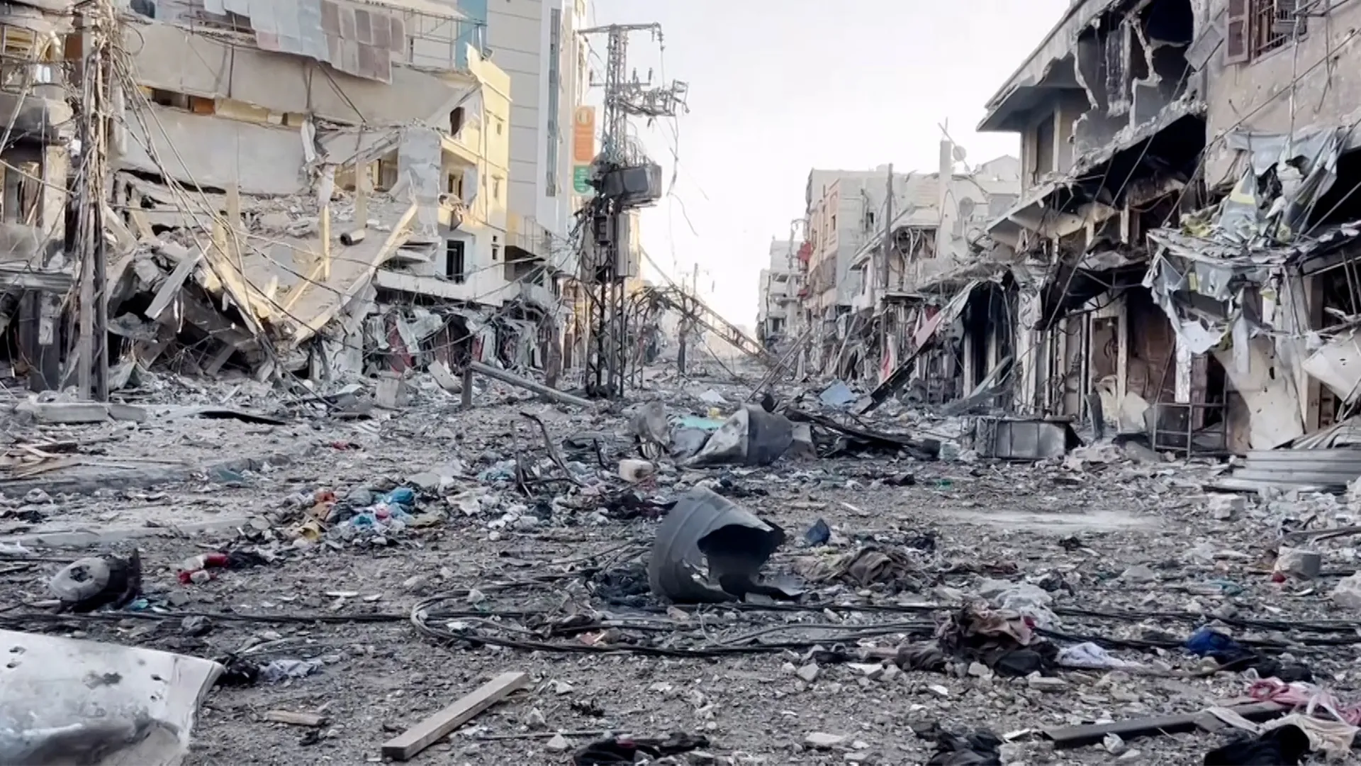 دمار هائل في خان يونس