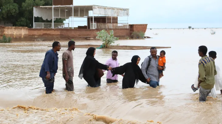 أمطار غزيرة في السودان